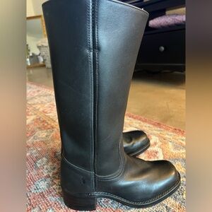 Black Frye Campus Boots